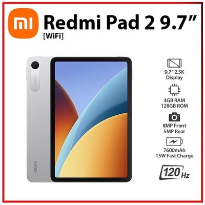 (Wi-Fi) Xiaomi Redmi Pad 2 9.7 4GB+128GB SILVER Octa Core Android PC Tablet