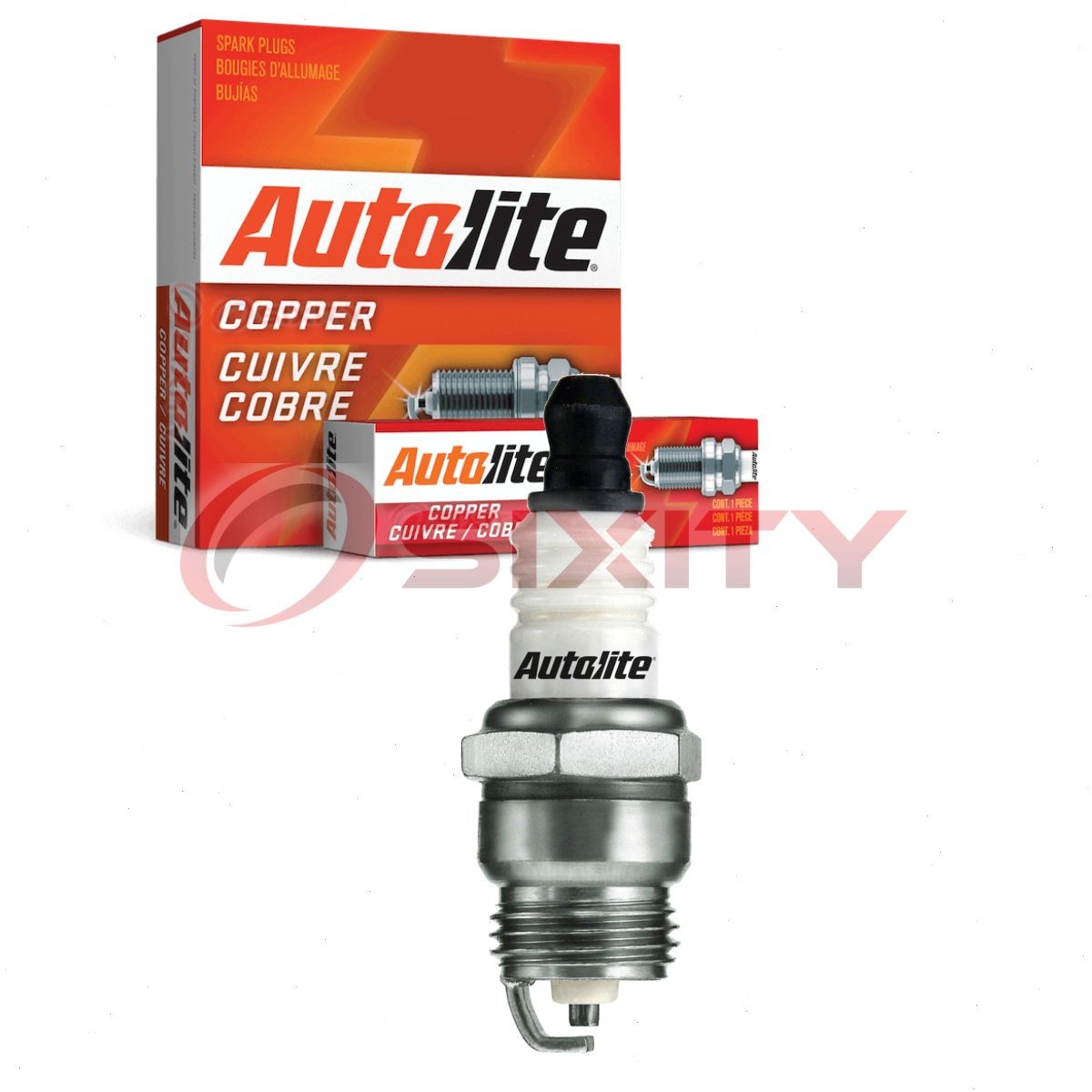 Autolite Copper Core 2554 Spark Plug for 855 6753 6040 5950 1270 Ignition ub