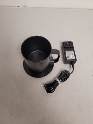 Ember Mug 10oz Black W/Coaster and Genuine Power Adapter *Parts