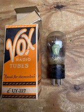 Vintage MARVIN MY 227 Radio Tube 27 & Vox Box TEST GOOD! MAKE OFFER