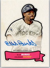 2024 Topps Archives 1968 Topps Action Auto #68AA-EB Ellis Burks Rockies