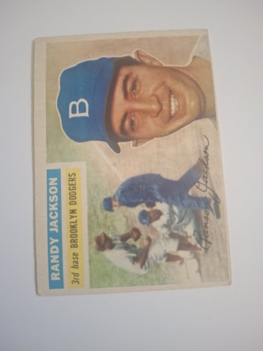 Randy Jackson #223 1956 Topps card