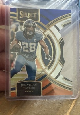 2023 Panini Select - Premier Level Jonathan Taylor #127 White Prizm /35