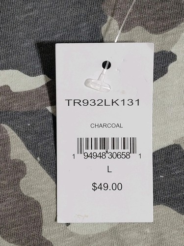 True Religion Boy's Youth Size L Charcoal Camo Long Sleeve T-shirt MSRP $49.00 - Picture 6 of 12