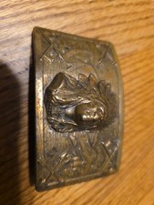 Robbins Co. Native American Cheif Belt Buckle