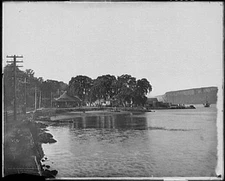 Photo:Palisades,Dobb's Ferry,Hudson River,New York,NY,Detroit Publishing