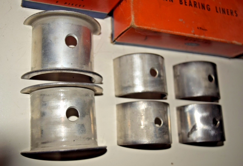 1937-1939 Ford V8 60 HP main bearings .010 flathead NOS 60hp 1938 37 38 39 - Picture 11 of 13