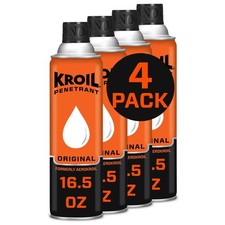 Kroil Original Penetrating Oil (Aerosol Spray-16.5oz Can-Case of 4)