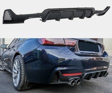 BMW 4er F32/F33/F36 Heckdiffusor Quad Diffusor Carbon Optik Neu