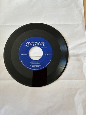 Lonnie Donegan   Rock Island Line / John Henry  1956  VG+