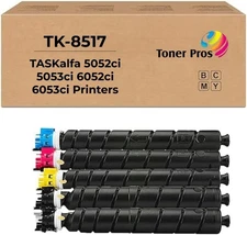 TK-8517 4 color Toner Cartridge for Kyocera Taskalfa