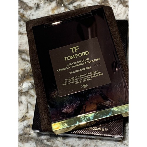 Tom Ford Eyeshadow/Eye Color Quad Palette 26 Leopard Sun New In Box - Picture 4 of 5