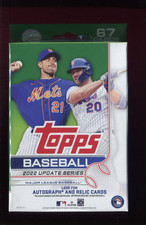 2022 Topps Baseball Update Series Sealed New Hanger Box