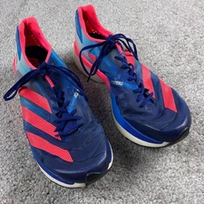 Adidas Shoes Mens 10.5 Blue Adizero Adios Pro 2 Road Running Lightstrike Comfort