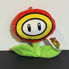 Super Mario Plush Fire Flower Small, 6  