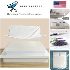 Zip-Off Top Waterproof Mattress Protector Encasement Top Removable Queen 9-18"