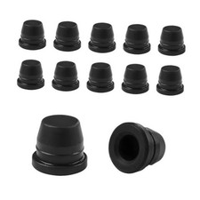 12 PCS Car Brake Bleeder Screw Caps, Rubber Auto Grease Zerk Fitting Dust