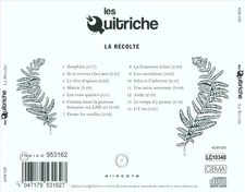 LES QUITRICHE LA RÉCOLTE NEW CD
