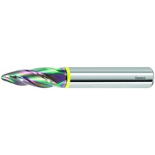 VHM-Tonnenfr&auml;ser tangentiale Form, DLC-Beschichtung, Durchmesser 12 mm, R2 85