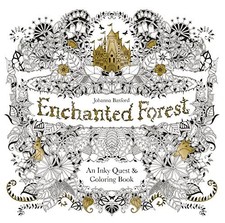 Enchanted Forest: An Inky Quest and Coloring Book (Activity Books, Mindfulness