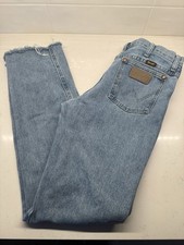 Wrangler Women's Light Wash Denim Jeans Size 31 x 36