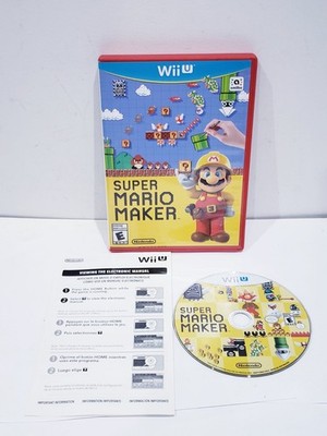 Super Mario Maker (Nintendo Wii U, 2015) TESTED