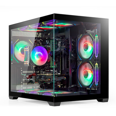4K Gaming PC,i7-11700F,GTX1080 Ti 11GB,32GB RAM,1TB SSD,WiFi6,WIN11,9*ARGB Fans