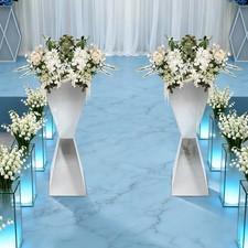 2 Metal Flower Stands,Tabletop Dessert Stand Special Event Decor Stand 30 100cm