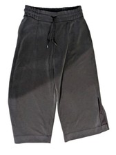 Lululemon Women's Size 8 Black Wide Leg Pants Drawstring Stretch Casual