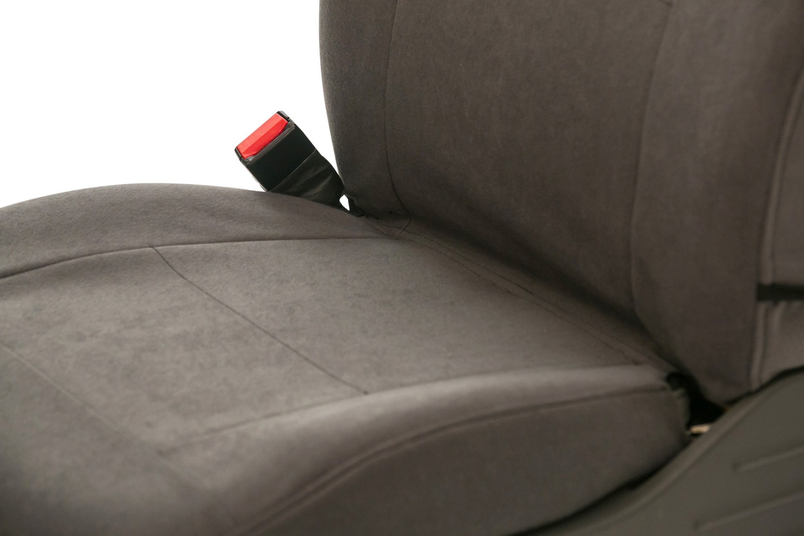 Saddleman 179537-14 Windsor Velour 1st Row Gray Custom Seat Covers