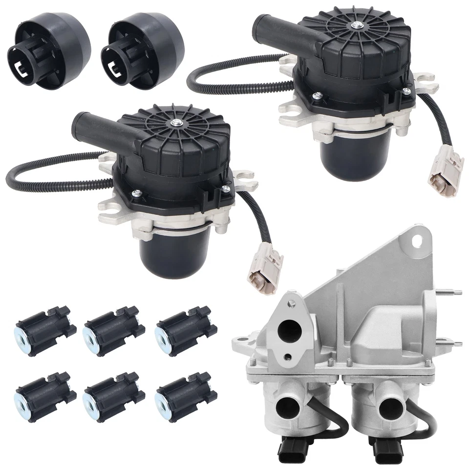 2x Secondary Air Pump & 1X Air Injection Valve For Toyota Tundra 2007-2010 Foto 2 de 4