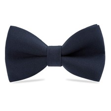 WELROG Classic Pre-Tied Bow Tie for Children  Adults Solid Color Adjustable ...