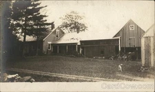 Farming Farm House Original Vintage Real Photo Postcard RPPC