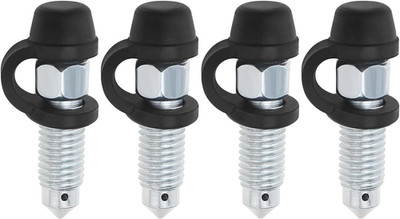 EMSea 4 Sets Motorrad Bremssattel Entlüftungsschraube Entlüftungsnippel...