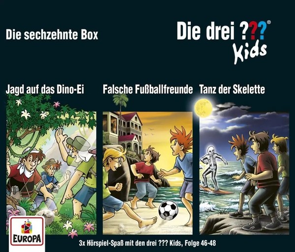 Die Drei ??? Kids 3Er Box -Folgen 46-48 (3 Audio-Cds) Audio-Cd Die Drei ??? Kids-image