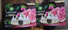 New 10-Pack Air Wick Vibrant Essential Oils Refill Pink Watermelon & Mimosa
