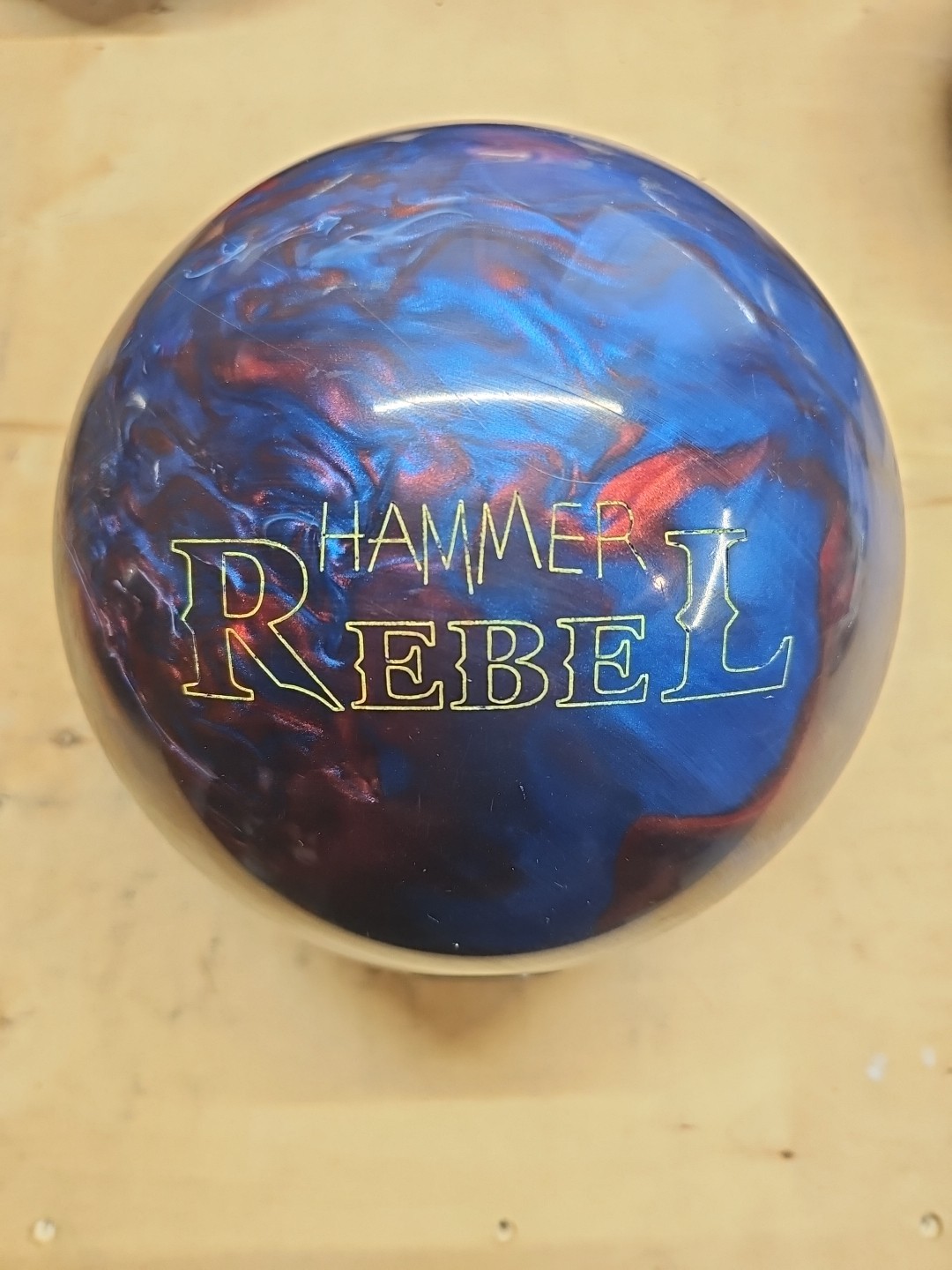 Hammer REBEL Bowling Ball 15 Lb Pound Drilled