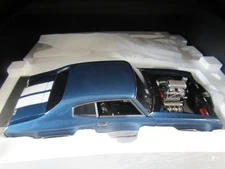 RARE 1970 CHEVROLET CHEVELLE DRAG OUTLAW FATHOM BLUE 1:18 ACME A1805513 GUYCAST