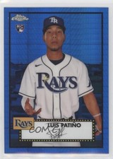 2021 Chrome Platinum Anniversary Mega Box Blue Prism Refractor Luis Patino 0a9a