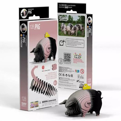 9421036940497 Świnka Eugy. Eko Układanka 3D Eugy