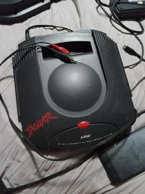 Atari Jaguar Console + Jaguar CD Add-On + Controller + Team Tap NTSC UNTESTED