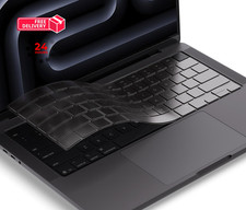 Keyboard Cover Compatible with MacBook Pro 14" / 16", Translucent Tinted