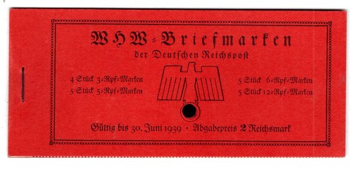 Dr-Zusdr. Stamp booklet Mh46 Perfectto ** MNH mint never hinged 120 euros (Da5174