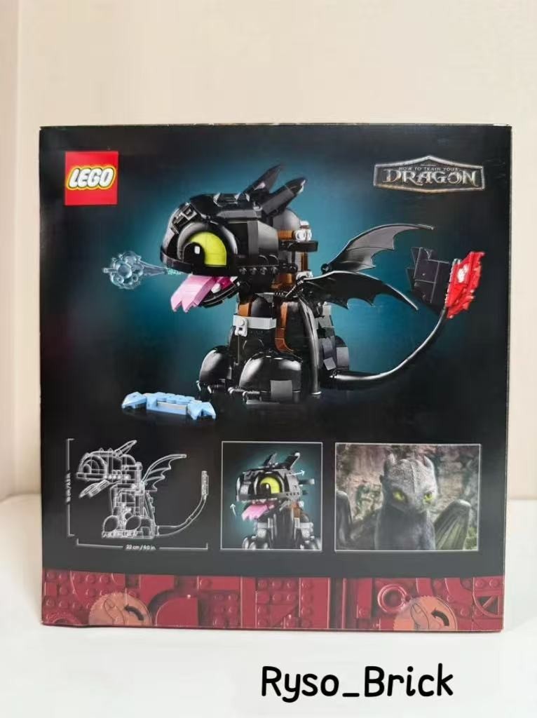 LEGO 10375 Toothless – How to Train Your Dragon Brand New Sealed