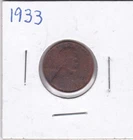 1933 Lincoln Cent