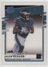 2020 Chronicles Clearly Donruss Rated Rookie Purple 25/49 Jalen Reagor 0cz