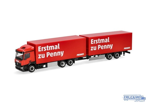 Herpa Penny Mercedes Benz Classicspace KüHlkoffer-HäNgerzug 320269-image