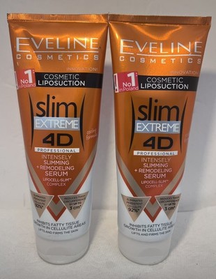 2pack-Eveline Cosmetics Slim Extreme 4D Ultra-Concentrated Fat-Reducing Serum