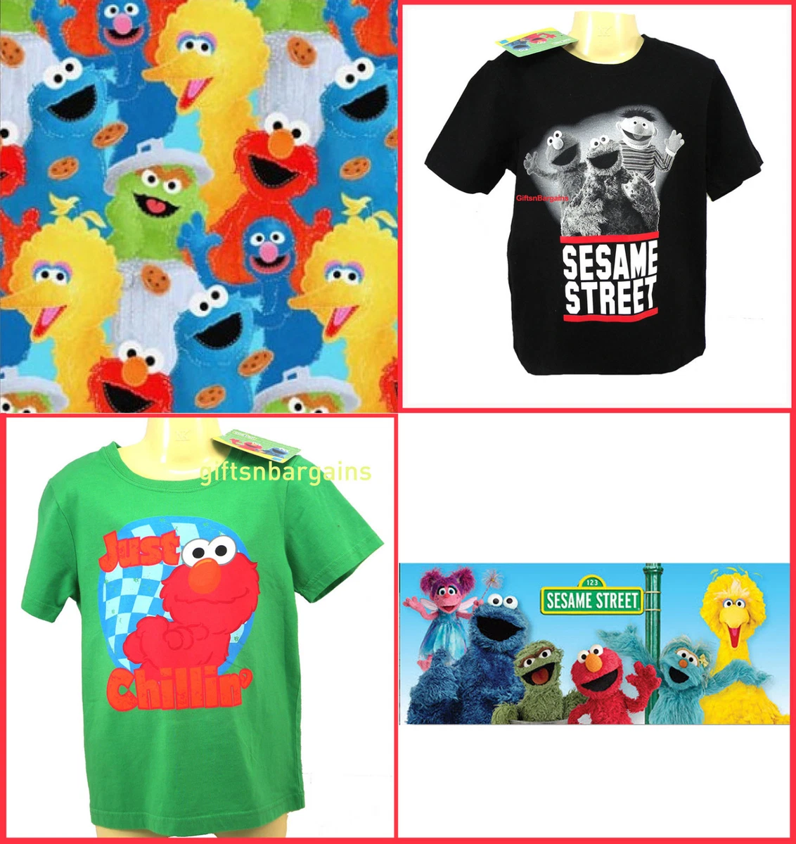 sesame street t shirts for babies
