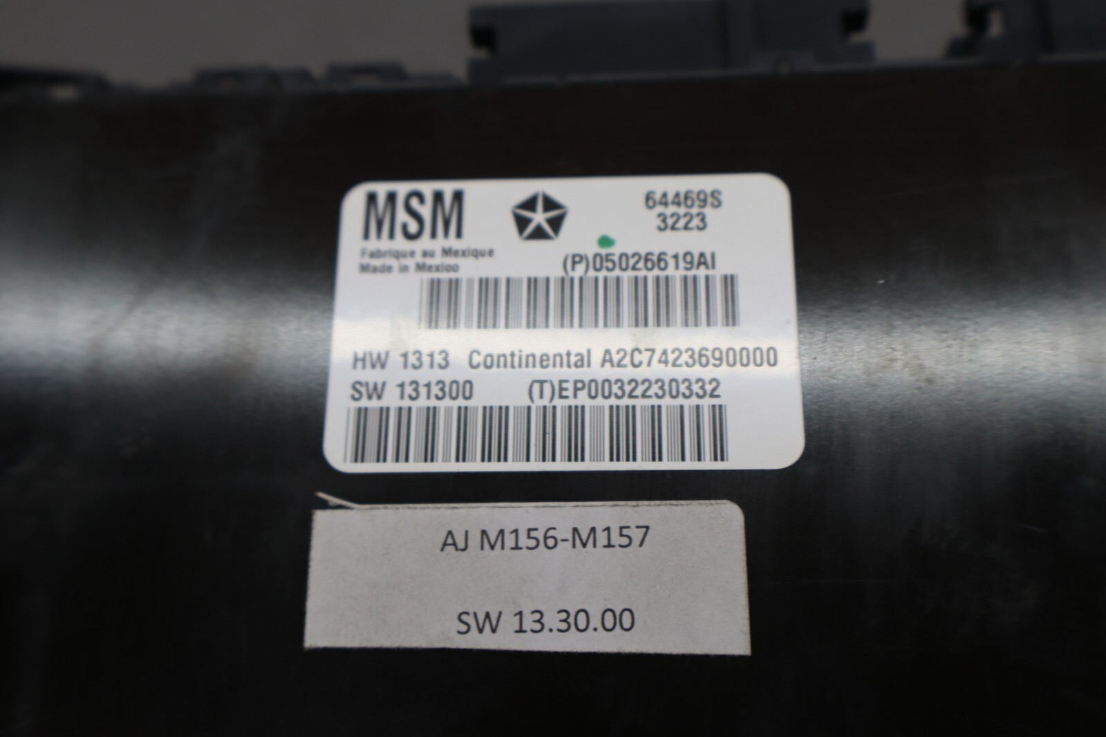 14-17 Maserati Ghibli Front Left Driver Side Seat Computer Control Module Oem